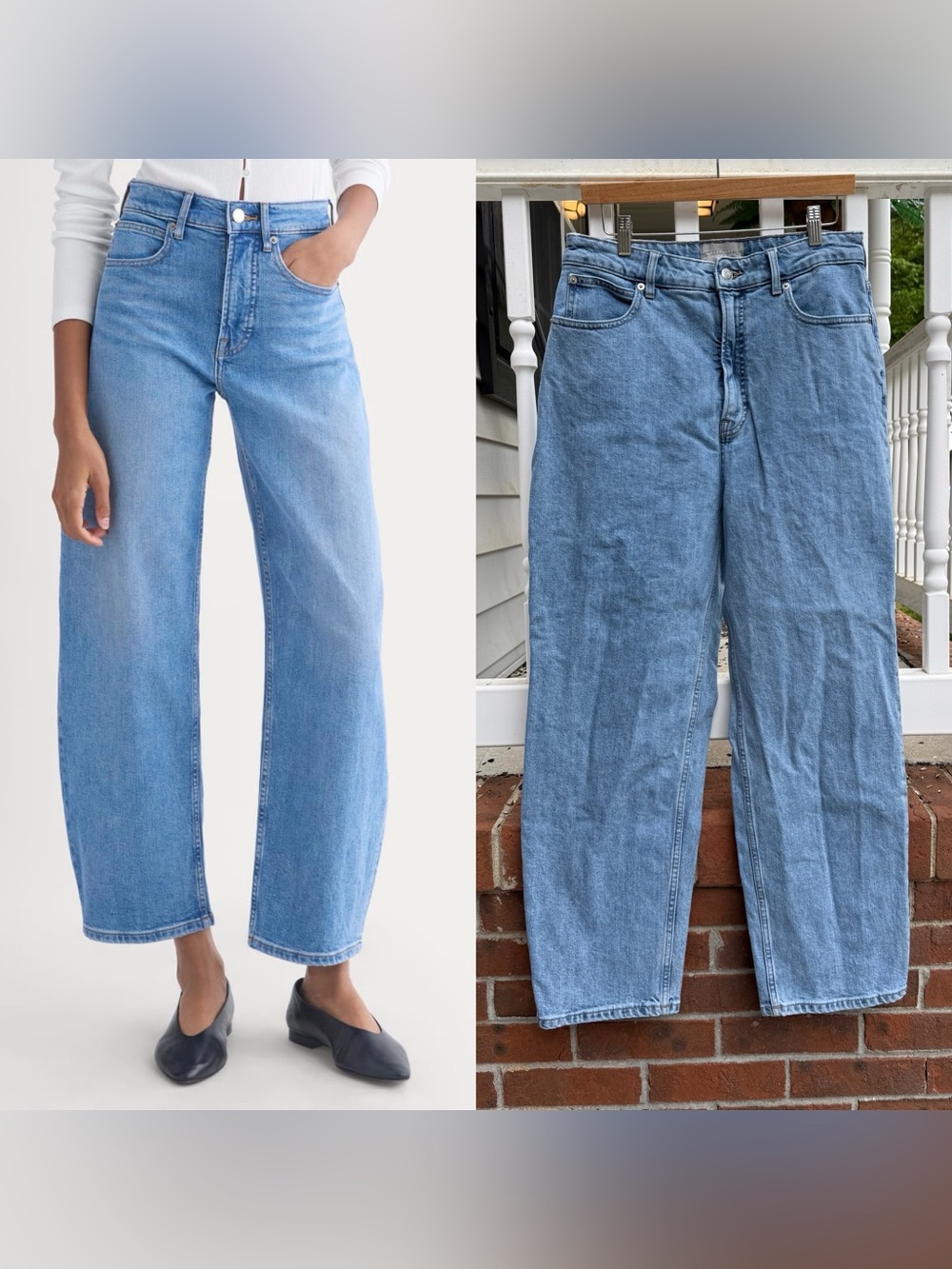 Everlane The curvy Way High Jean Organic Cotton Denim Size 31 in
